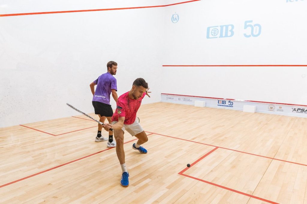 تألق مصري في اليوم الثاني من الأدوار التمهيدية لبطولة CIB المفتوحة للاسكواش 2025 1 IMG 20250910 WA0010