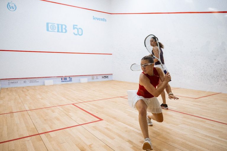 تألق مصري في اليوم الثاني من الأدوار التمهيدية لبطولة CIB المفتوحة للاسكواش 2025 IMG 20250910 WA0013