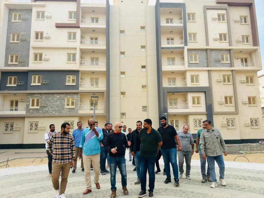 موقف تنفيذ وحدات المبادرة الرئاسية "سكن لكل المصريين" لمحدودي ومتوسطي الدخل 3 IMG 20251130 WA0004